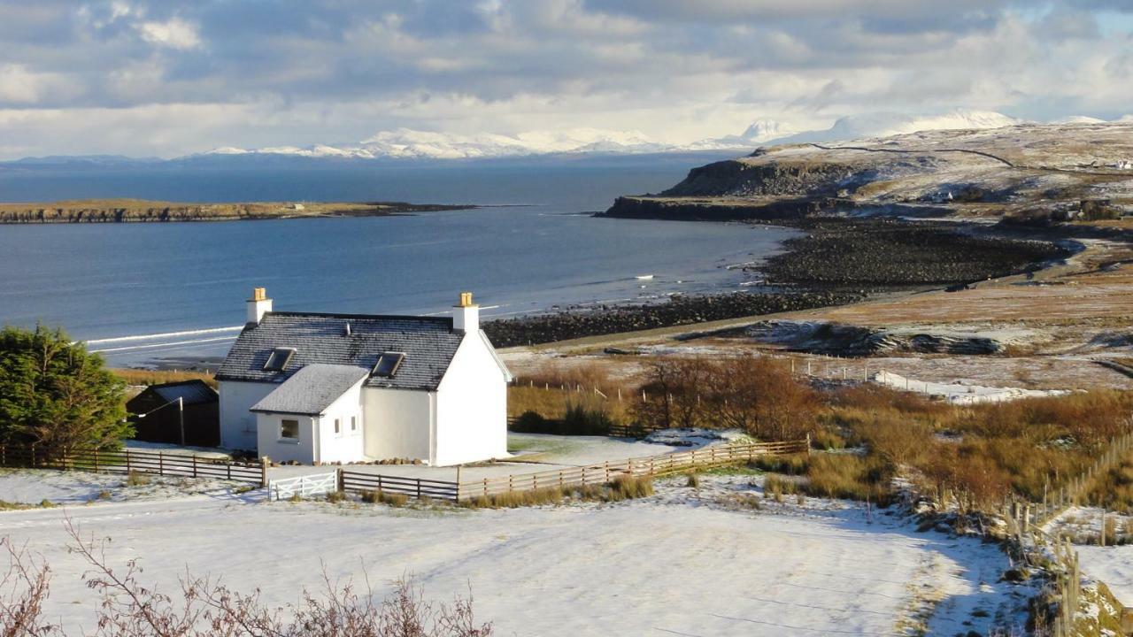 Driftwood Cottage Staffin Eksteriør billede